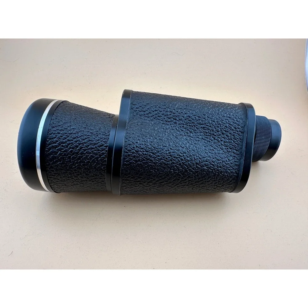 Vintage Solst Lightweight Monocular 16x50 Field 3.5 Amber Coated  Leather Case